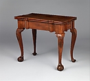 Card table, Mahogany, American