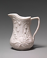 Pitcher, Parian porcelain, American
