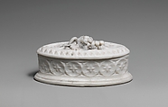 Box, Parian porcelain, American