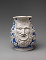 Pitcher, Parian porcelain, American