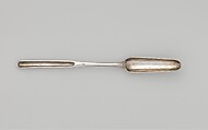 Marrow Spoon, Silver, American