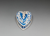 Box, Parian porcelain, American