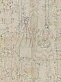 Embroidered coverlet (Colcha), Doña Rosa Solís y Menéndez, Cotton embroidered with silk, Mexican