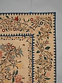Phebe Warner Coverlet, Probably Sarah Furman Warner Williams (born 1764), Linen and cotton, American
