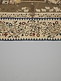 Phebe Warner Coverlet, Probably Sarah Furman Warner Williams (born 1764), Linen and cotton, American