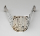 Tongs, James Gaskins (ca. 1761–1827), Silver, American