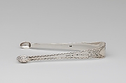 Tongs, James Gaskins (ca. 1761–1827), Silver, American