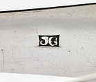 Tongs, James Gaskins (ca. 1761–1827), Silver, American