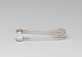 Tongs, Nicholas Geffroy (1761–1839), Silver, American