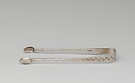 Tongs, Possibly Bernard Wenman (ca. 1789–1833), Silver, American