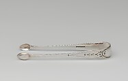 Tongs, Garret Schanck (1768–1795), Silver, American