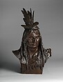 Indian Chief, Theodore Baur  American, Bronze, American