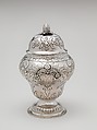 Sugar bowl, Myer Myers (1723–1795), Silver, American