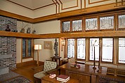 Frank Lloyd Wright | Living Room from the Francis W. Little House ...