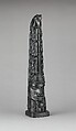 Totem Pole Model, Charles Edenshaw (First Nation, Haida, 1839–1920), Argillite, Haida