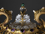 The Adams Vase, Designed by Paulding Farnham (1859–1927), Gold, amethysts, spessartites, tourmalines, fresh water pearls, quartzes, rock crystal, and enamel, American