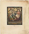 Design for window, Louis C. Tiffany (American, New York 1848–1933 New York), Watercolor, black ink, and graphite on paper mounted on board, American