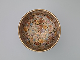 Goblet, Shreve &amp; Company, Silver and Satsuma ware ceramic, American