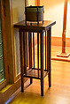 Living Room from the Francis W. Little House: Windows and paneling, Frank Lloyd Wright (American, Richland Center, Wisconsin 1867–1959 Phoenix, Arizona), Oak, leaded glass, American