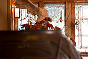Living Room from the Francis W. Little House: Windows and paneling, Frank Lloyd Wright (American, Richland Center, Wisconsin 1867–1959 Phoenix, Arizona), Oak, leaded glass, American
