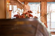 Living Room from the Francis W. Little House: Windows and paneling, Frank Lloyd Wright (American, Richland Center, Wisconsin 1867–1959 Phoenix, Arizona), Oak, leaded glass, American