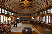 Frank Lloyd Wright | Living Room from the Francis W. Little House ...