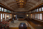 Frank Lloyd Wright | Living Room from the Francis W. Little House ...