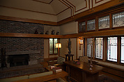 Frank Lloyd Wright | Living Room from the Francis W. Little House ...