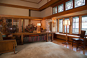 Frank Lloyd Wright | Living Room from the Francis W. Little House ...