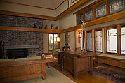 Frank Lloyd Wright | Living Room from the Francis W. Little House ...