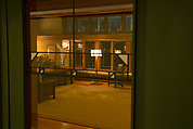 Living Room from the Francis W. Little House: Windows and paneling, Frank Lloyd Wright (American, Richland Center, Wisconsin 1867–1959 Phoenix, Arizona), Oak, leaded glass, American