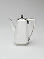 Coffeepot, Tiffany & Co. (1837–present), Silver, wood, American