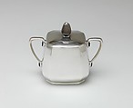 Covered sugar bowl, Tiffany & Co. (1837–present), Silver, American
