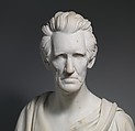 Andrew Jackson, Hiram Powers (American, Woodstock, Vermont 1805–1873 Florence), Marble, American