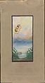 Design for window, Louis C. Tiffany (American, New York 1848–1933 New York), Watercolor and gouache on paper mounted on board in original matt, American