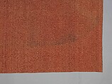 Wholecloth calamanco quilt, Wool and cotton, American