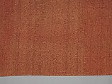 Wholecloth calamanco quilt, Wool and cotton, American