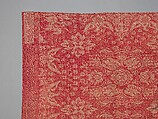 Tablecover, J. Cunningham (born 1793), Cotton (?) and wool, woven, American