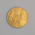Pan-American Exposition Award Medal, Hermon Atkins MacNeil (American, Everett, Massachusetts 1866–1947 Queens, New York), Gilt bronze, American