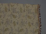 Curtain panel, Cotton, American