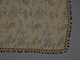 Curtain panel, Cotton, American