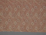 Curtain panel, Cotton, American