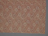 Curtain panel, Cotton, American