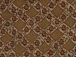Carpet, Ann Moore, Wool, embroidered in cross-stitch, American