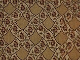Carpet, Ann Moore, Wool, embroidered in cross-stitch, American