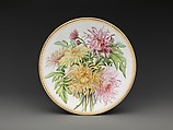 Plate, Hannah Davis Monachesi (American, 1851–1911), Porcelain, American