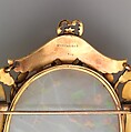 Brooch, Marcus and Co. (American, New York, 1892–1942), Gold, opal, and enamel, American