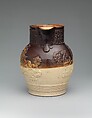 Pitcher, D. &amp;  J. Henderson Flint Stoneware Manufactory (active 1829–33), Stoneware; slip-cast, American