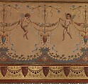 Frieze and ceiling, Virgilio Tojetti (Italian, Rome 1849–1901 New York), Oil on canvas, American