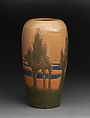 Vase, Designed by Frederick Hurten Rhead (American (born England), Hanley, Stoke-on-Trent 1880–1942 New York), Earthenware, American